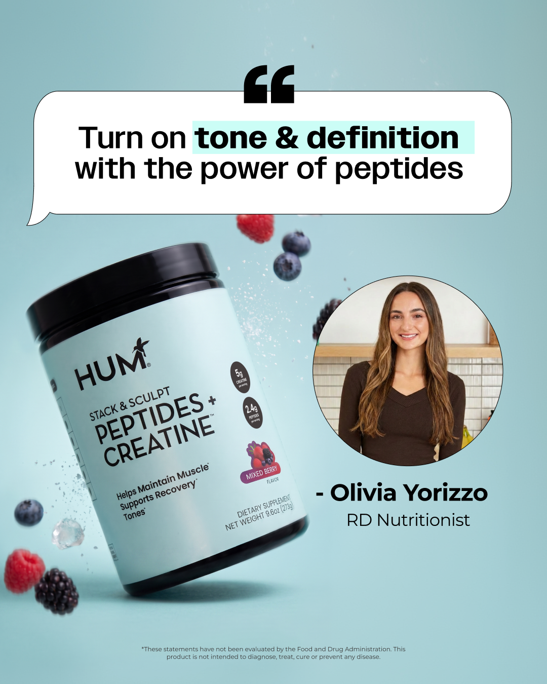 HUM Nutrition Facebook ad
