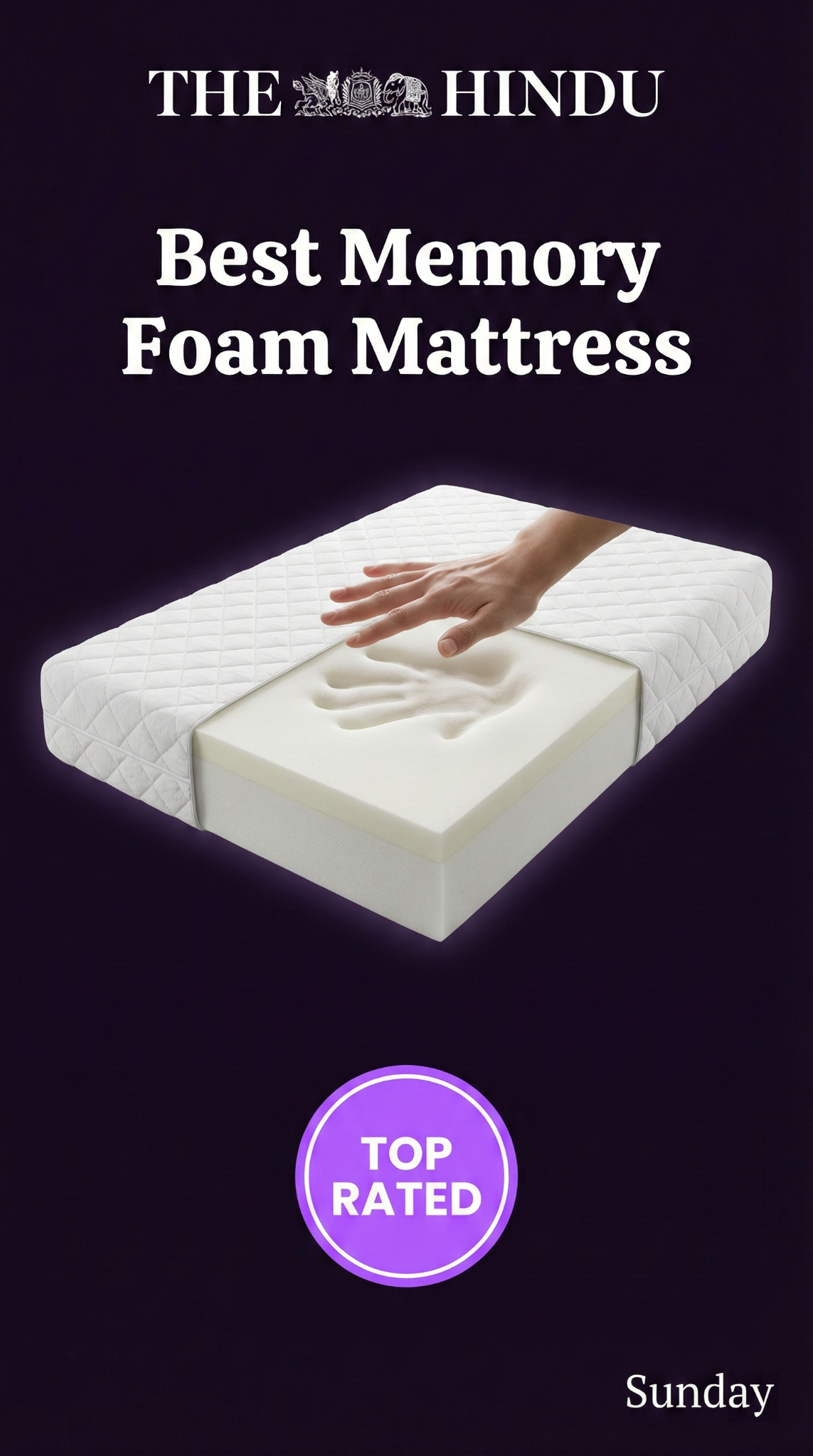 Sunday Mattresses Facebook ad