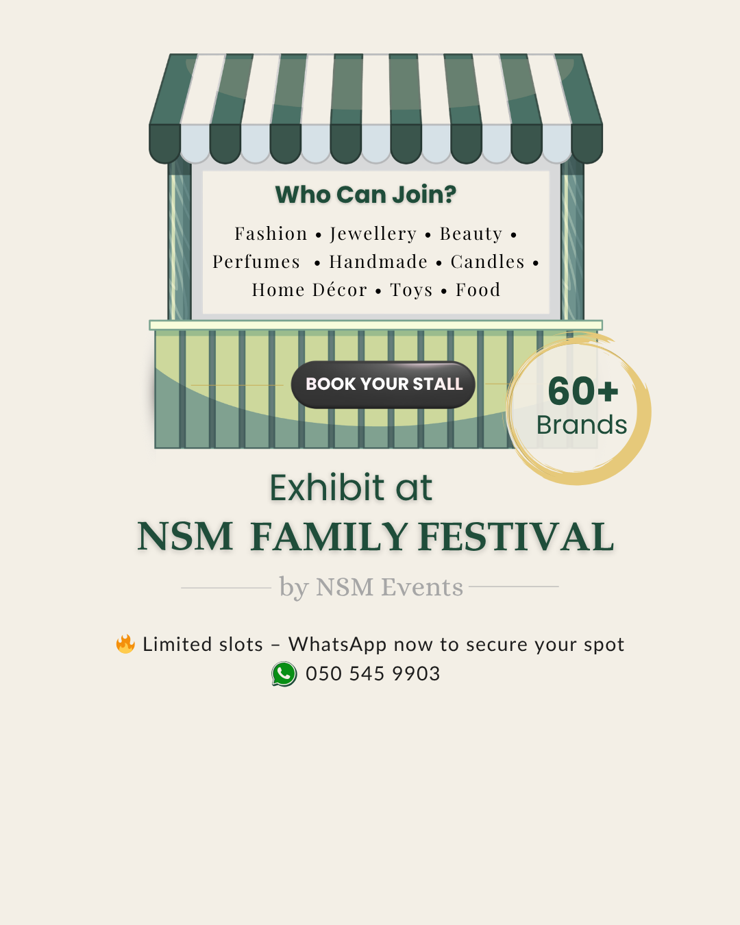 NSM Women In Business Facebook ad: Vendor Spots Open
