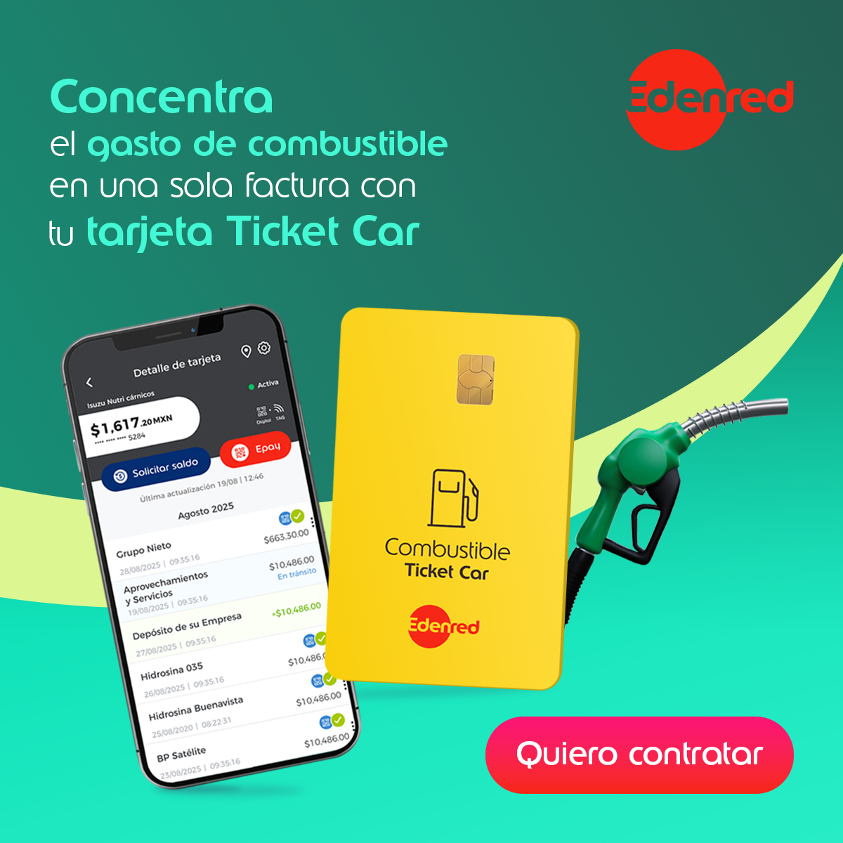 Edenred México Facebook ad from Jul 7, 2026