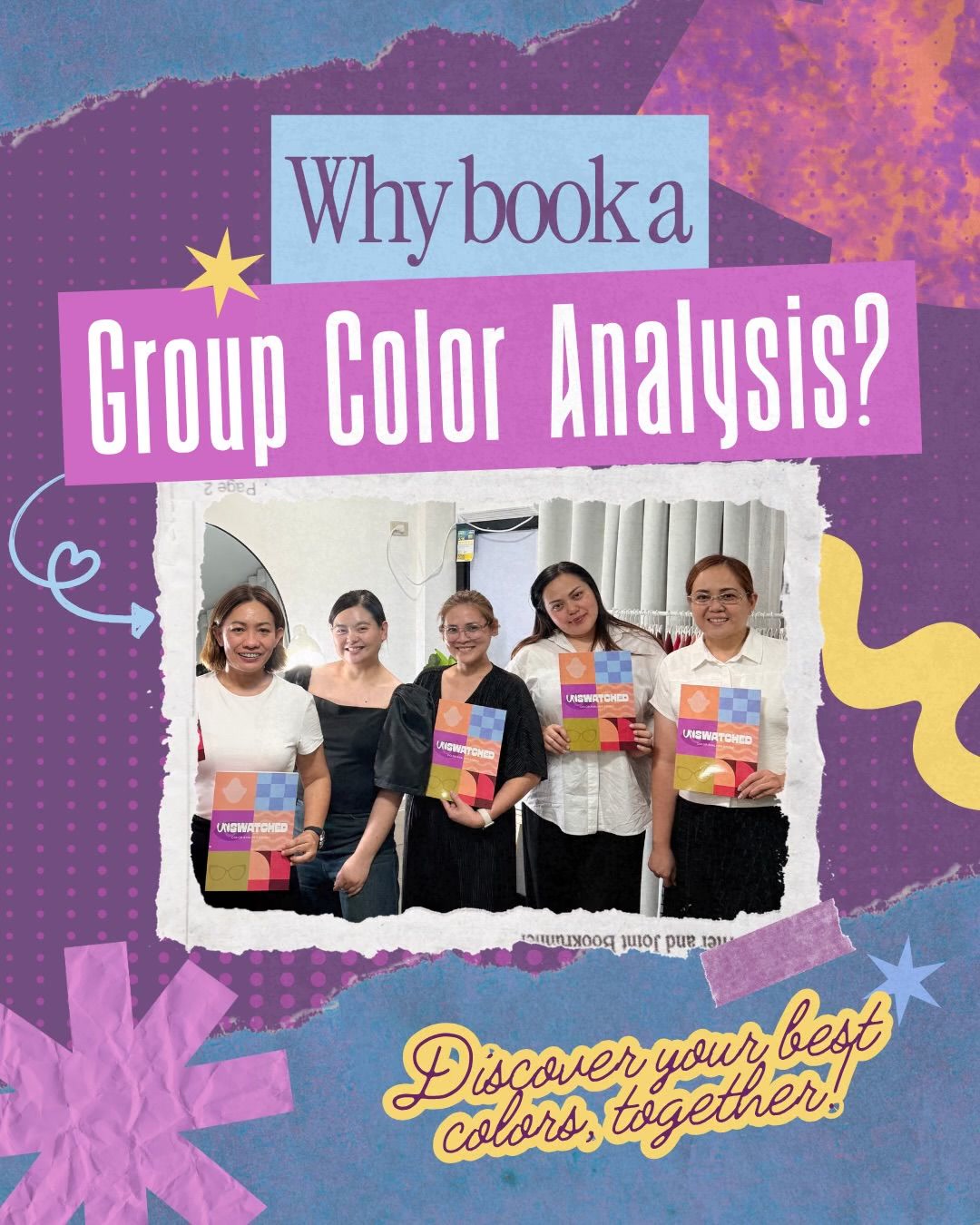 Unswatched Color Analysis Studio Facebook ad