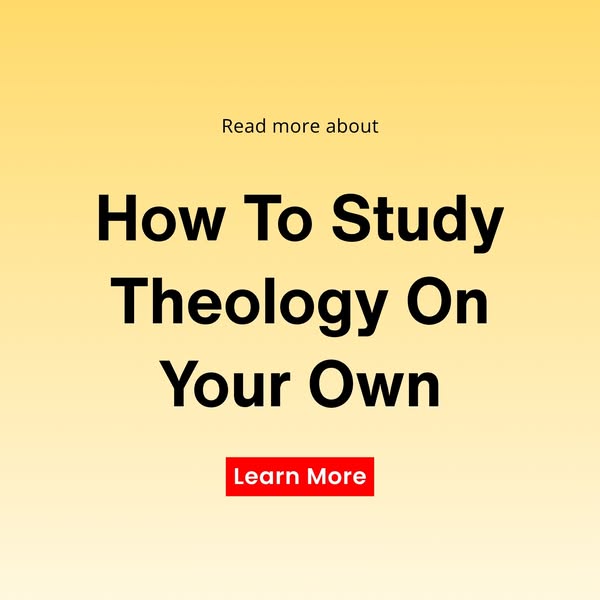 Curiosity Galore Facebook ad: How to Study Theology on Your Own: Informational Guide