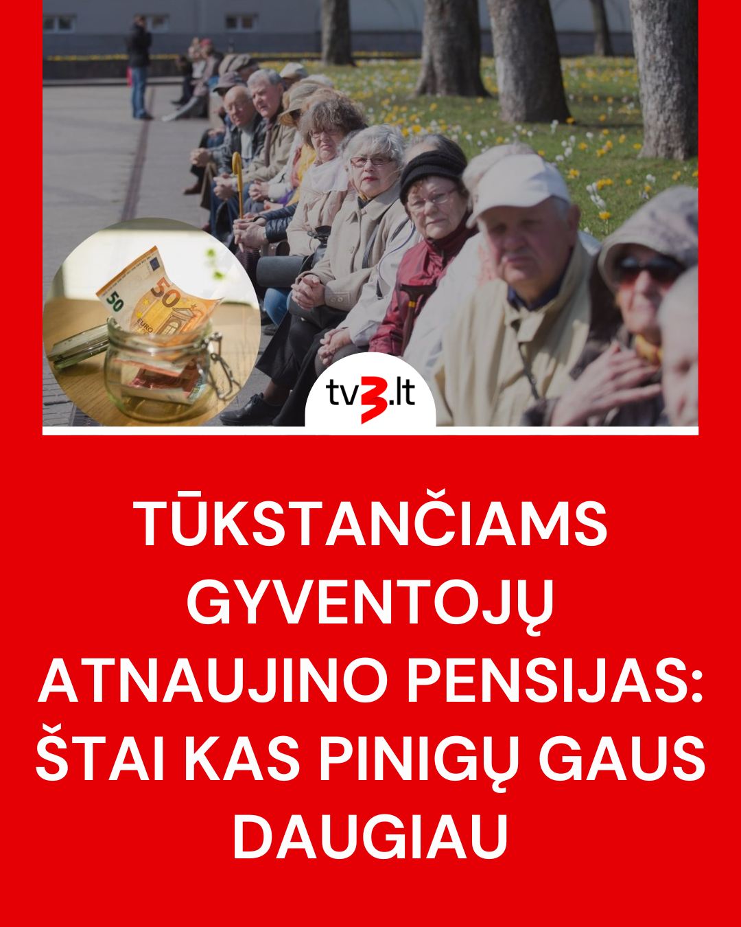 TV3 televizija Facebook ad