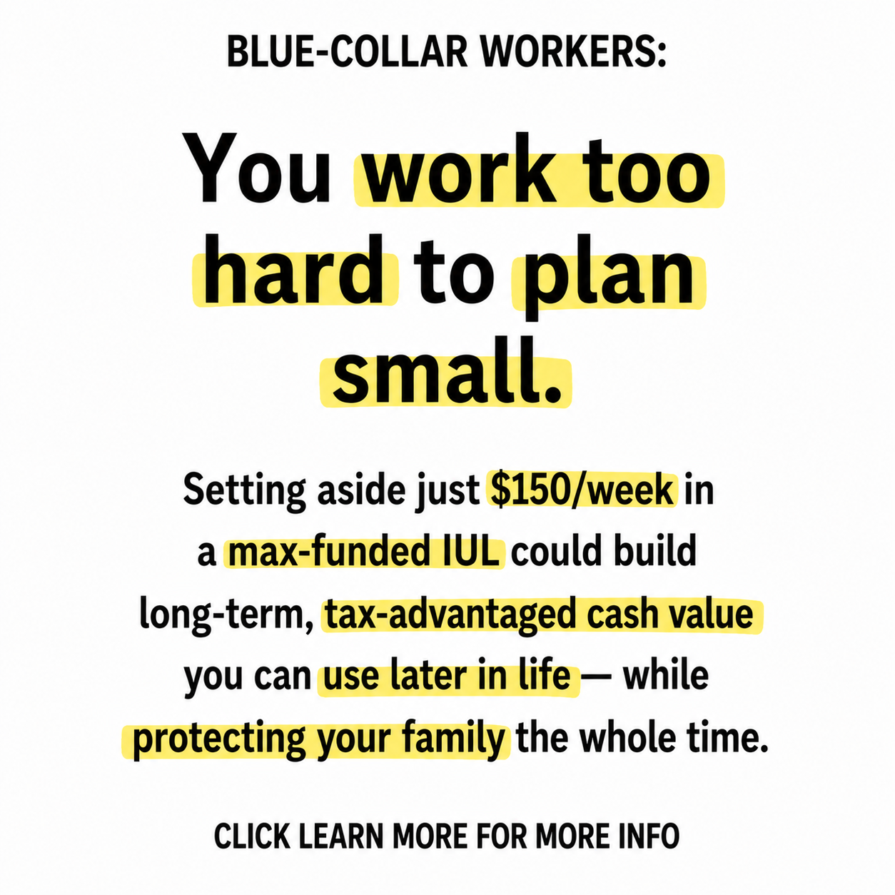 PolicyClover Facebook ad
