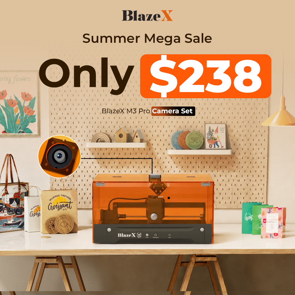 BlazeX Laser Facebook ad