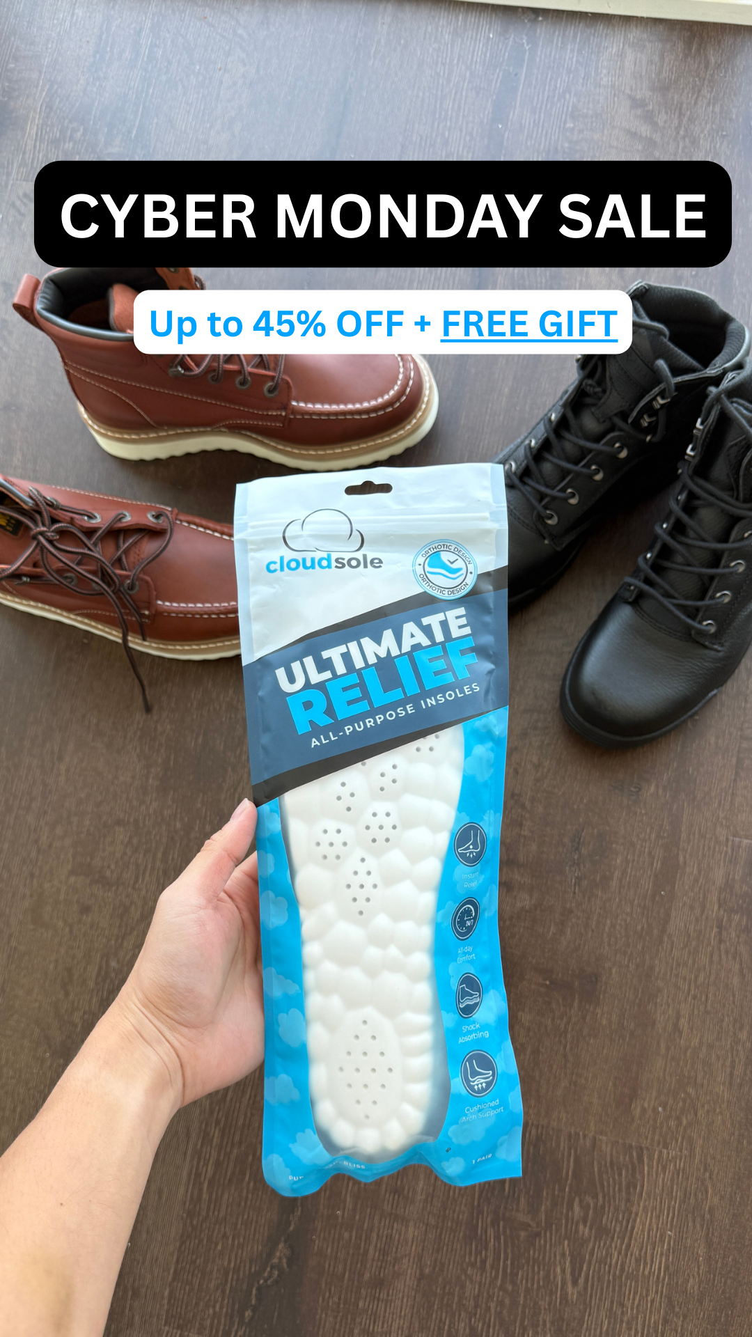 CloudSole Facebook ad