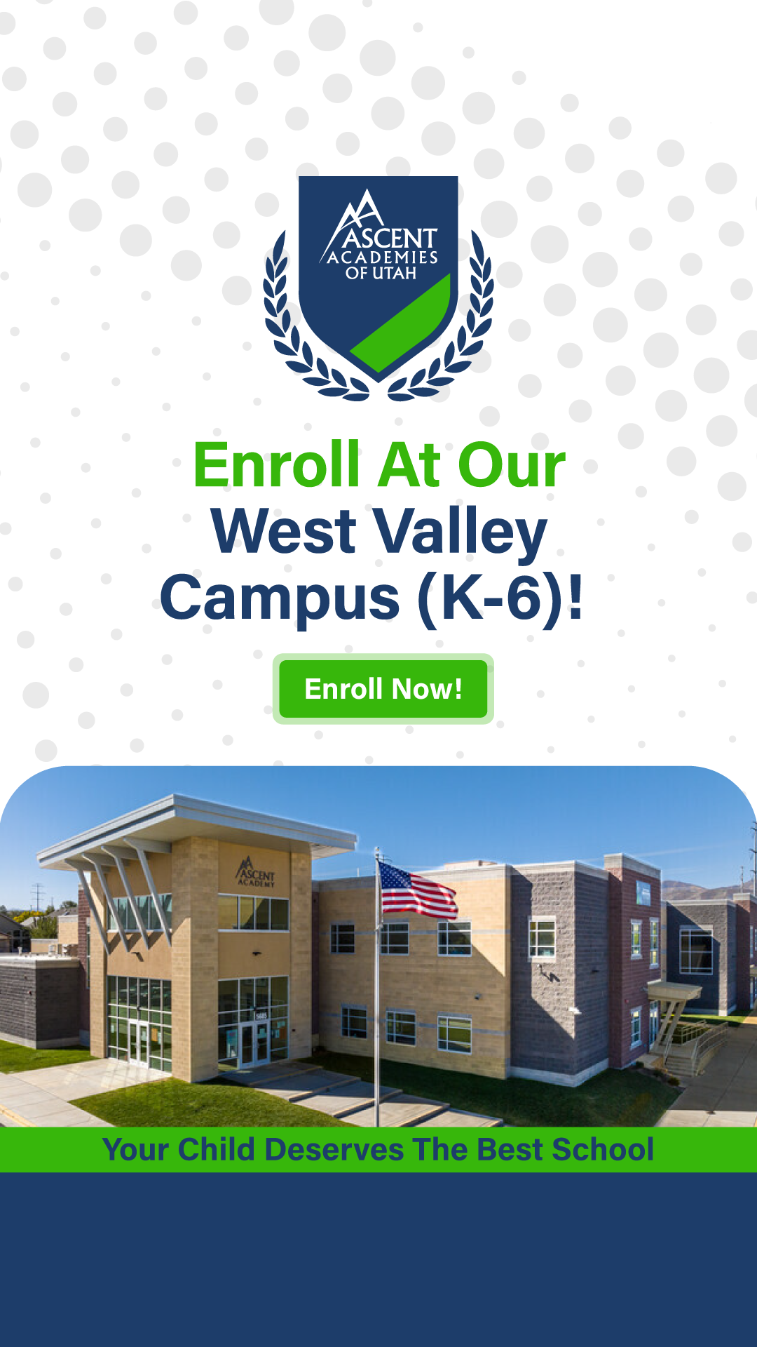 Ascent Academies of UTAH Facebook ad from Jan 28, 2026