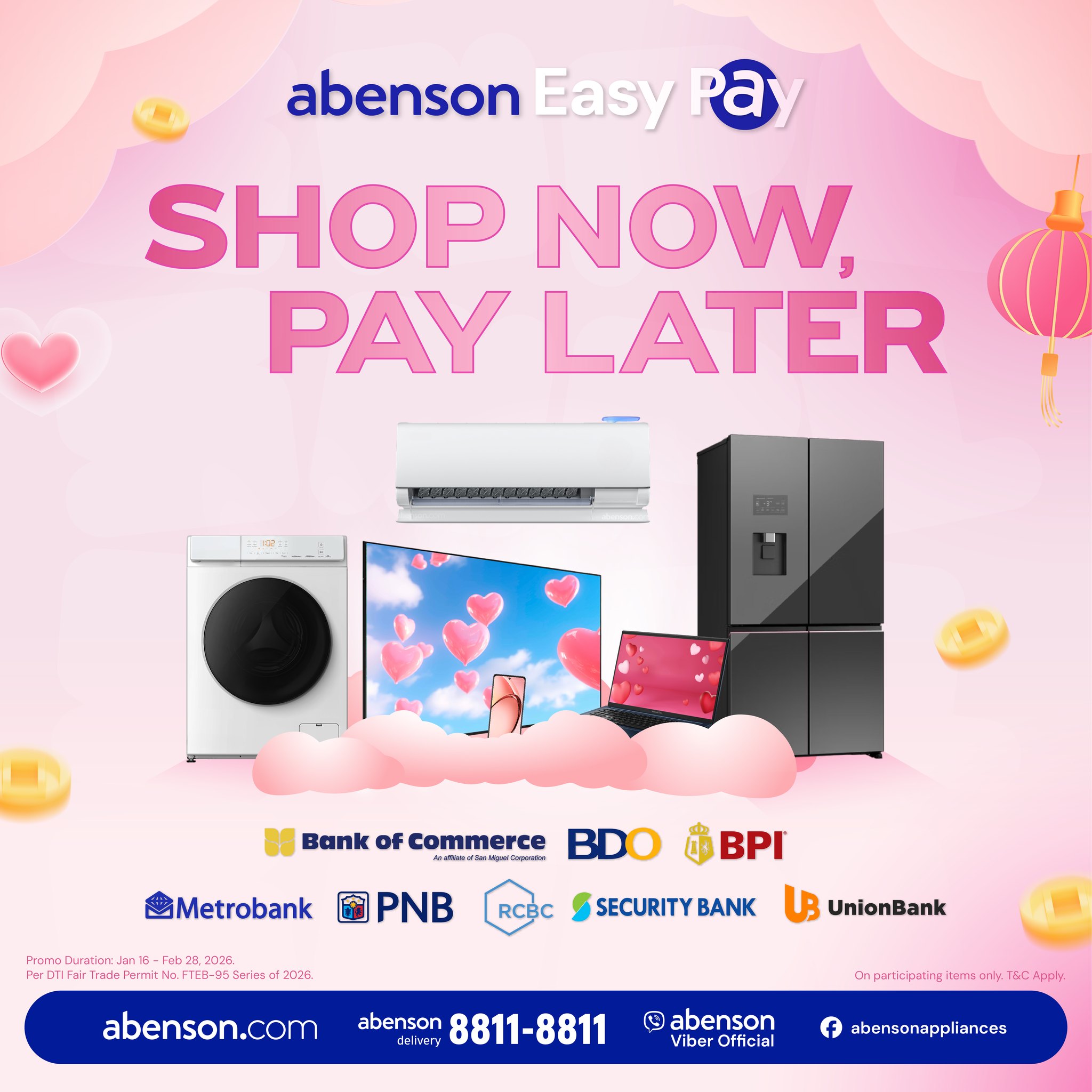 Abenson Facebook ad