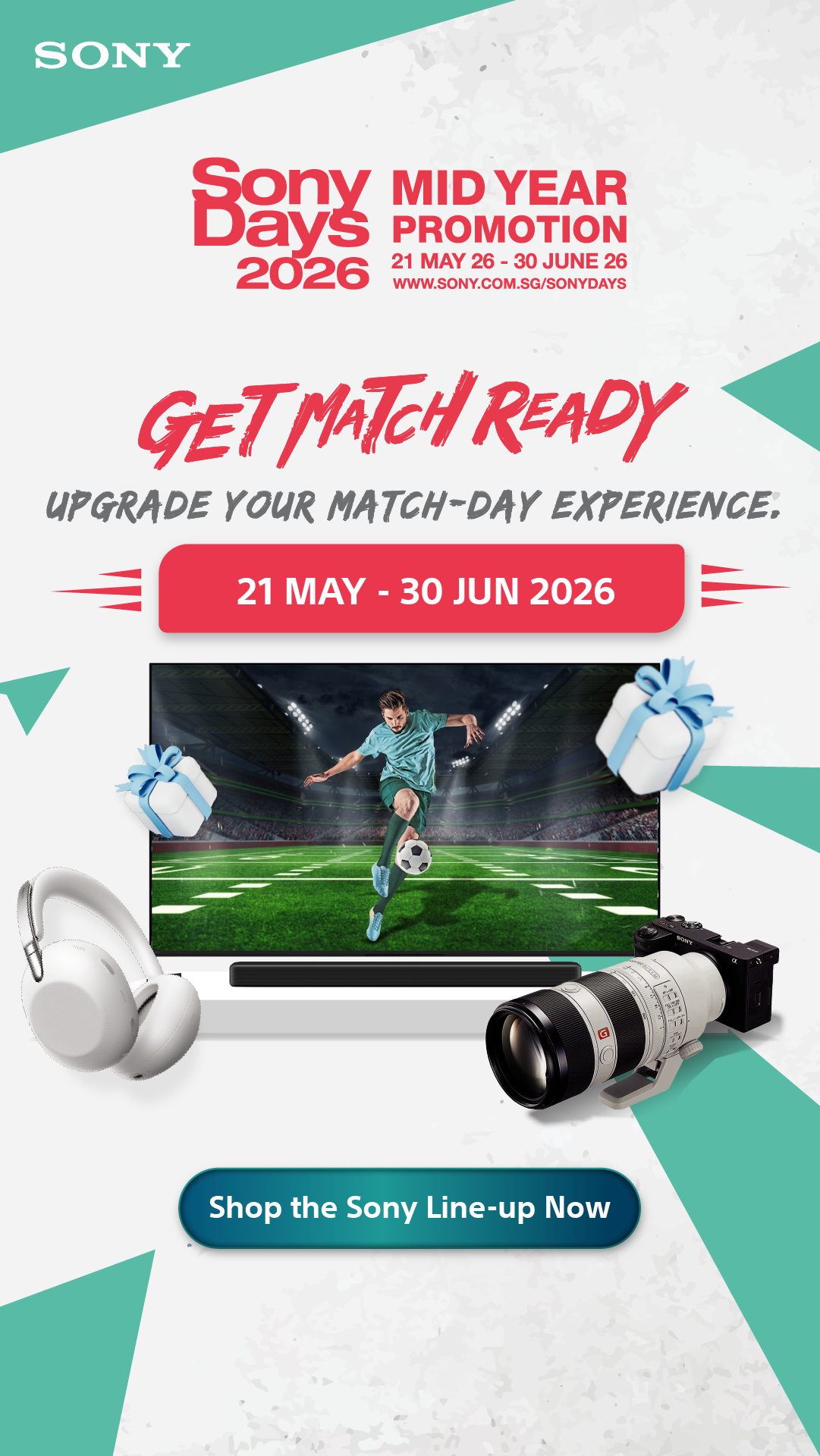 Sony Singapore Facebook ad