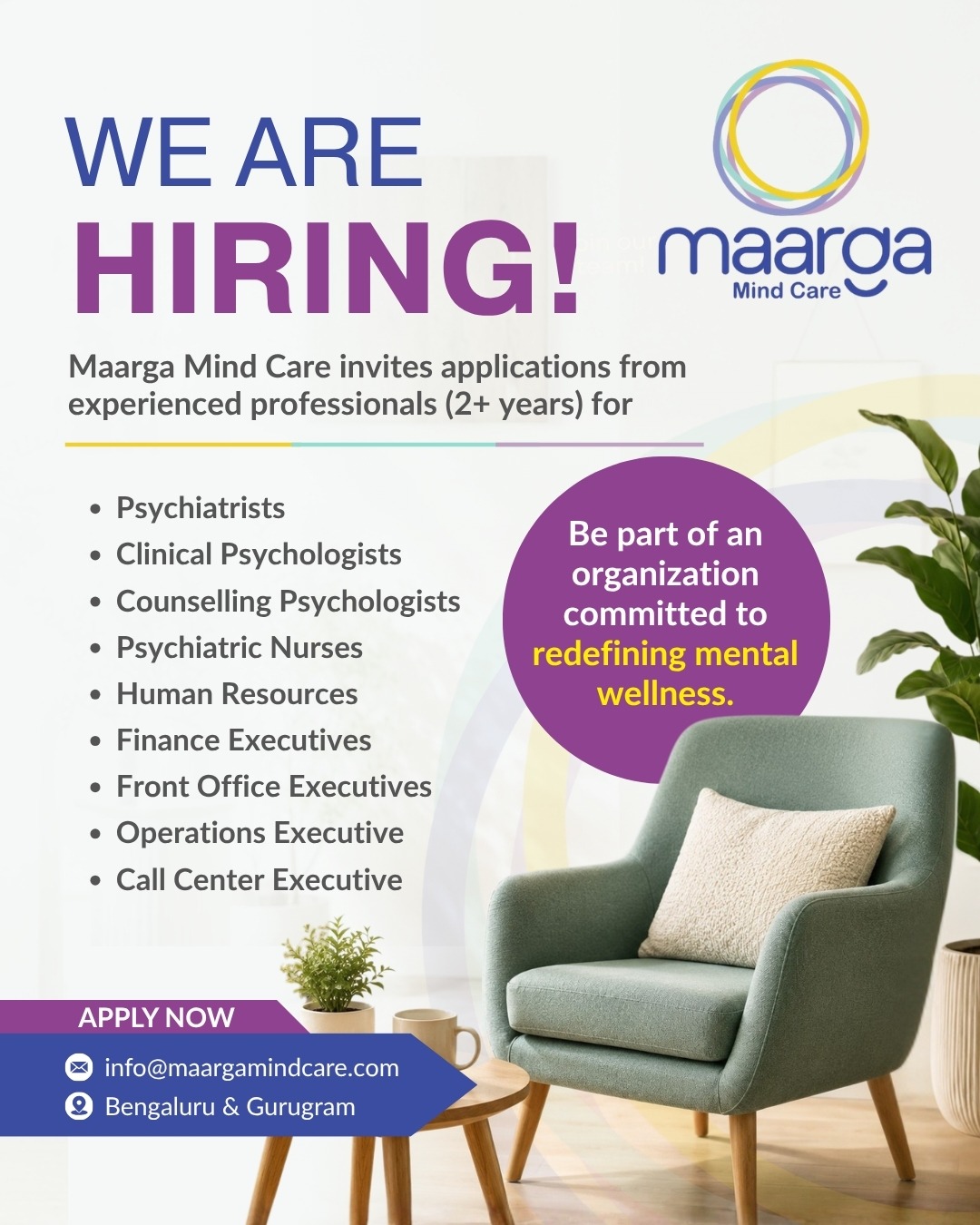 Maarga Mind Care Facebook ad