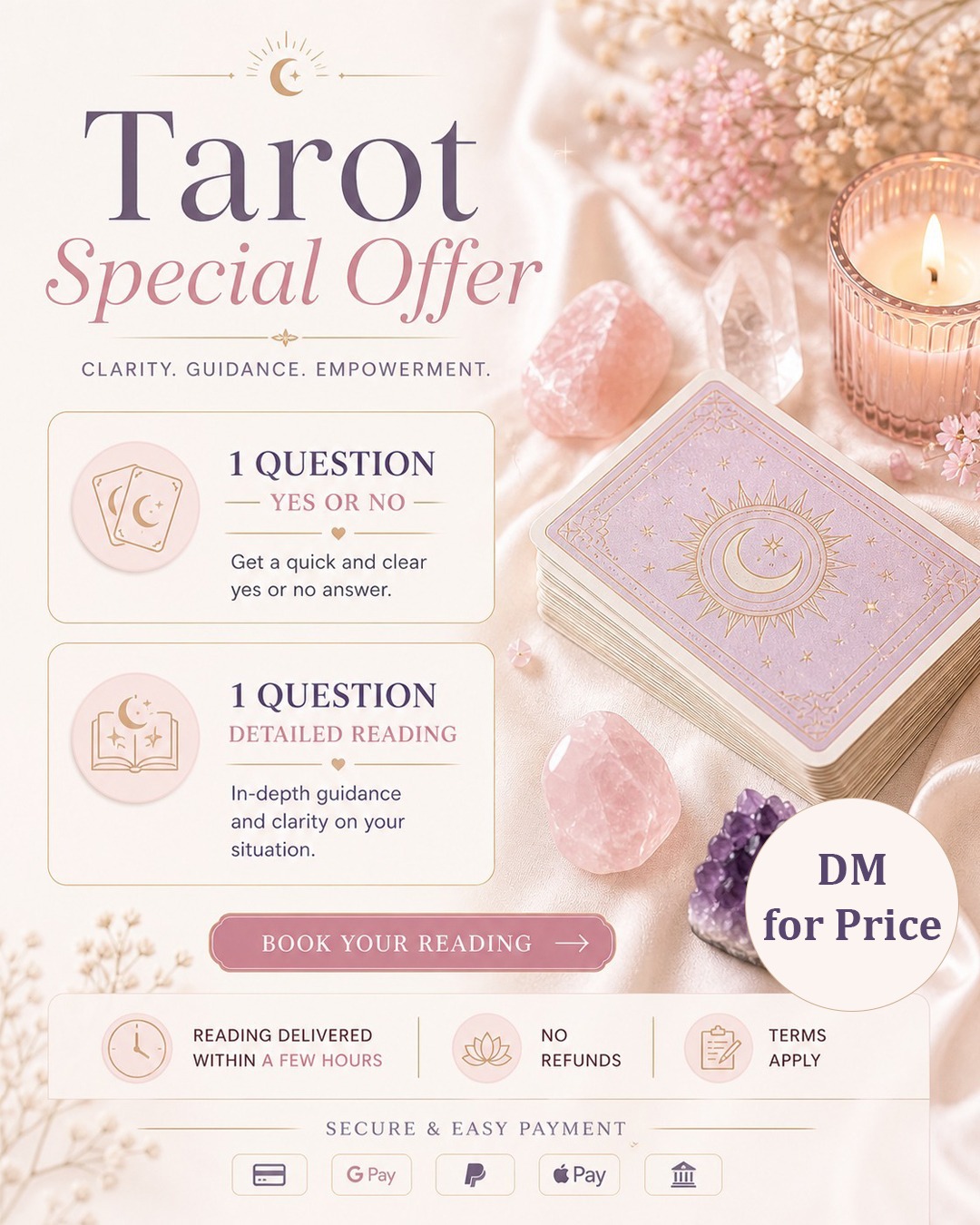 Tina Readings Facebook ad