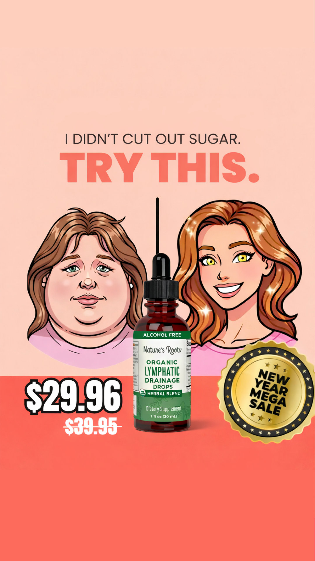 Natures Roots Facebook ad