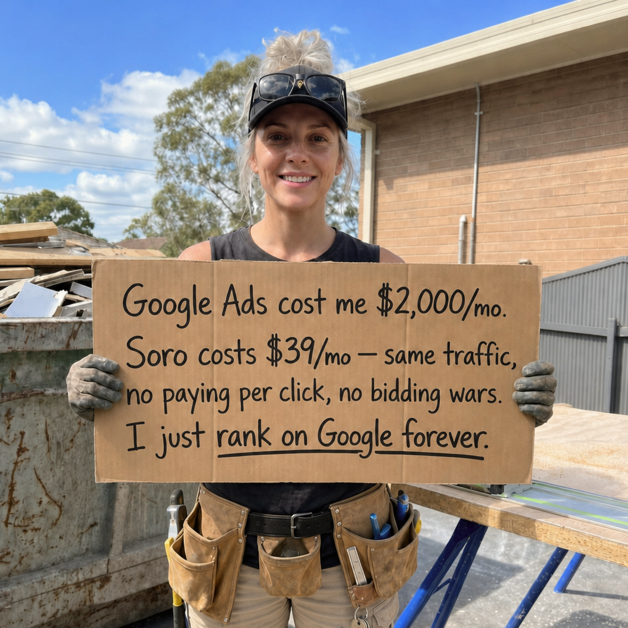 Soro SEO Facebook ad