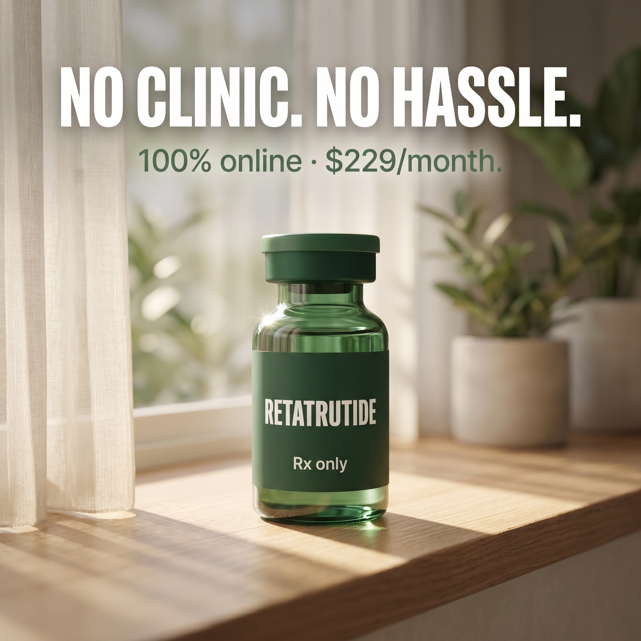 Dr. Daniel Whitman Facebook ad: Retatrutide - Only $229/mo