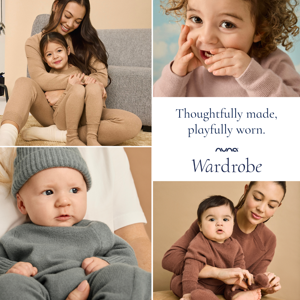 Nuna Facebook ad: Luxury Babywear with Magnetic Closure