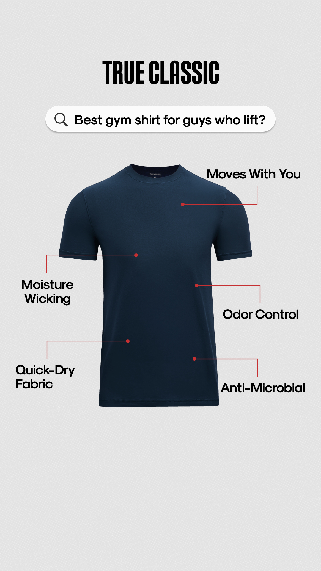 True Classic Facebook ad