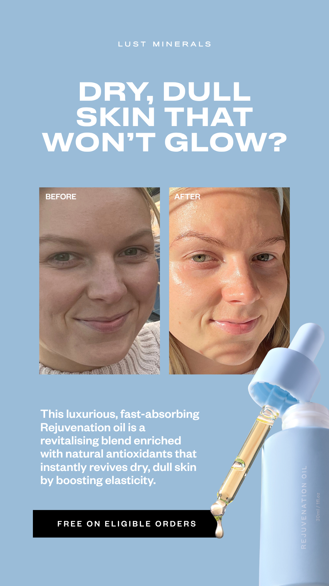Lust Minerals Facebook ad