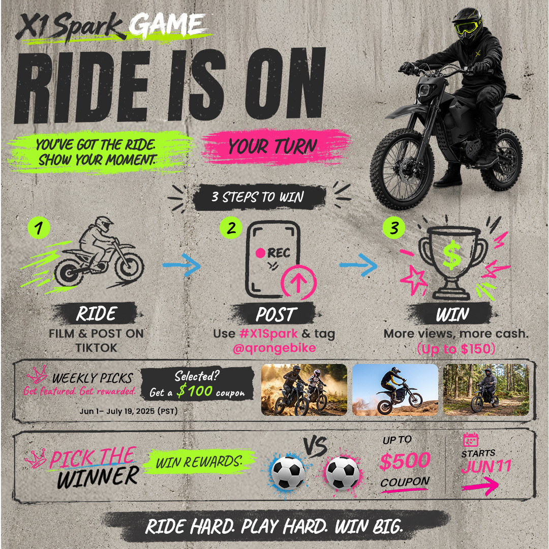 Qronge E-Bike Facebook ad