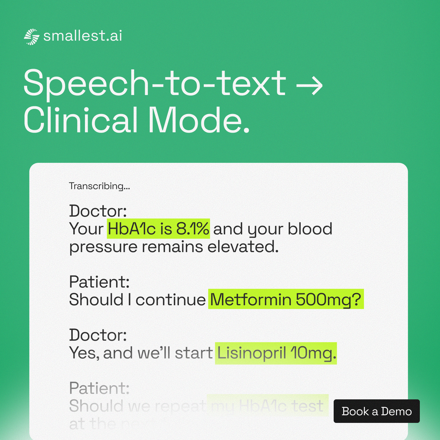 Smallest.ai Facebook ad