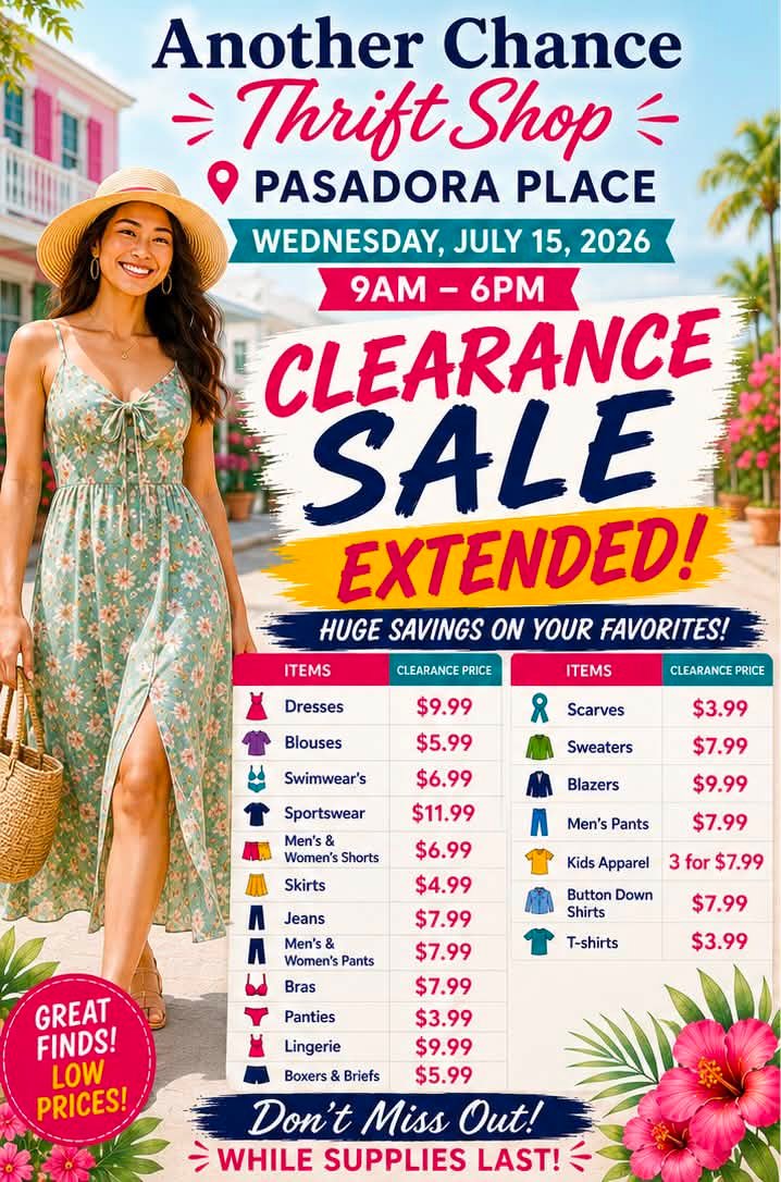 Another Chance Thrift Shop Facebook ad: Another Chance Thrift Shop