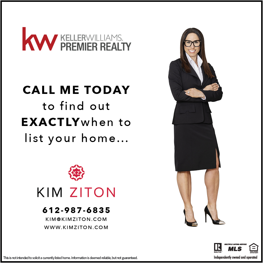 Kim Ziton, Real Estate Consultant - Keller Williams Premier Realty Facebook ad from Jan 20, 2025