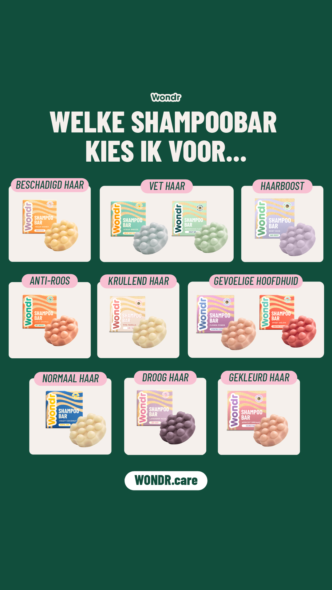 WONDR care Facebook ad