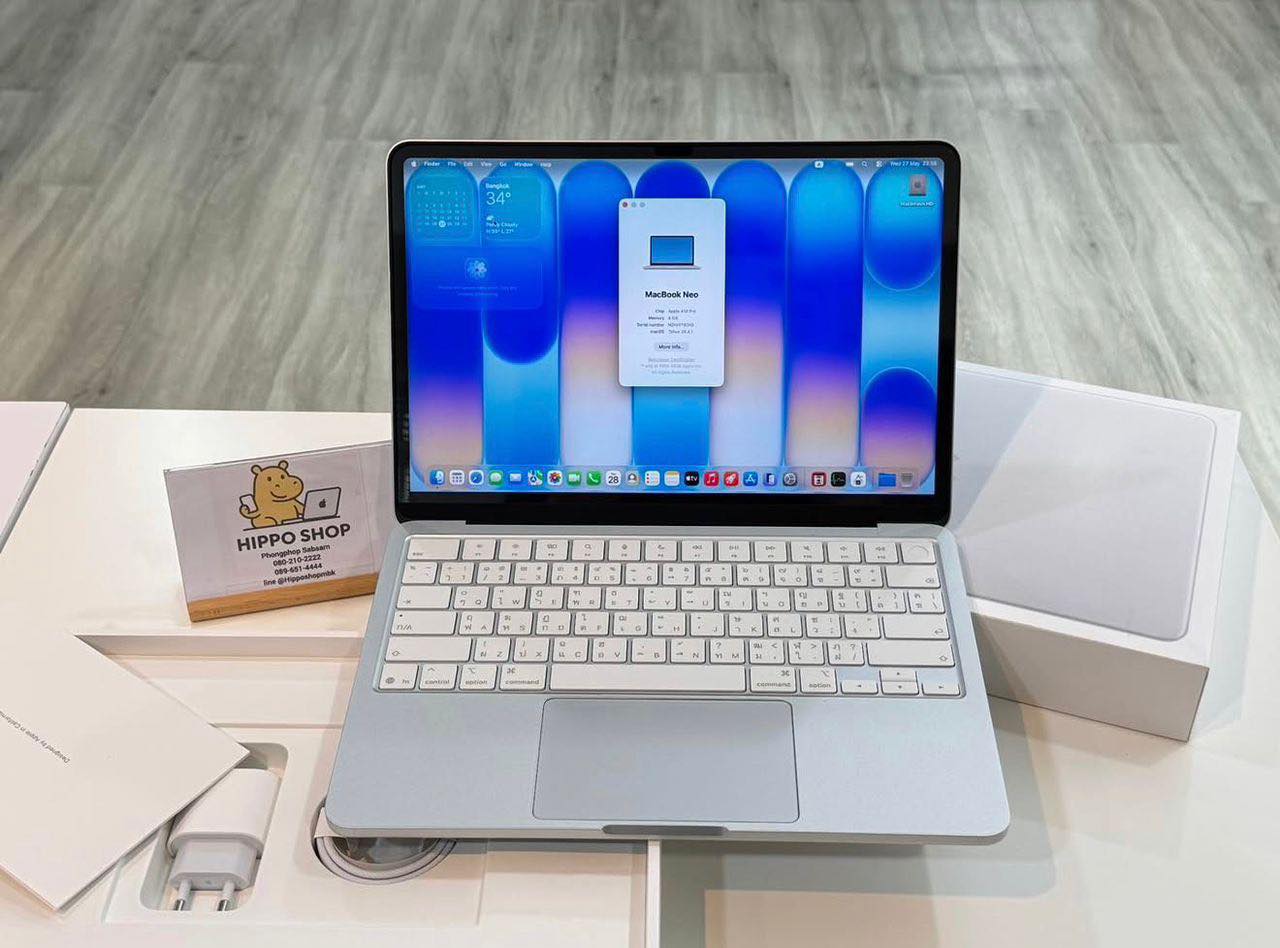 Fousseini Multiservices Facebook ad: À SAISIR, MacBook Neo M2 512 Go Silver