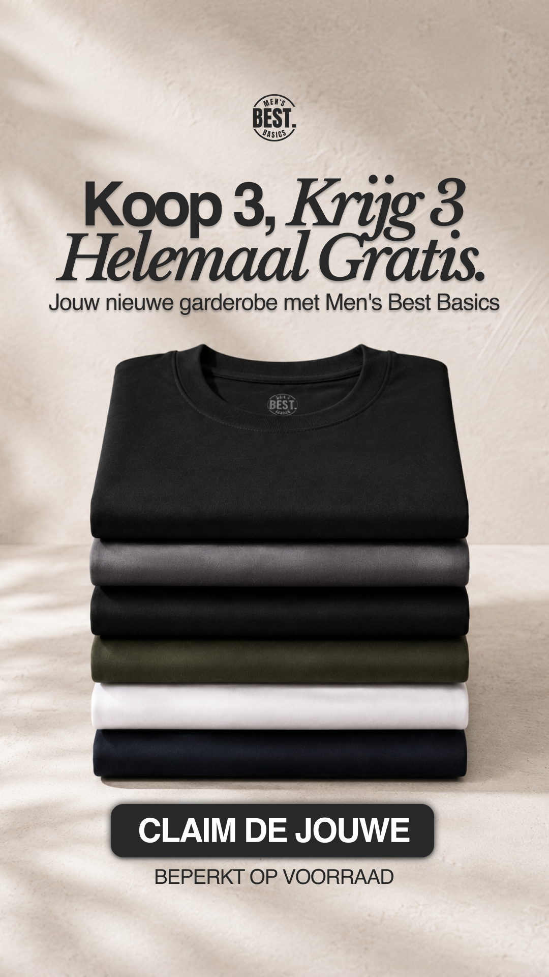 Men's Best Basics Facebook ad