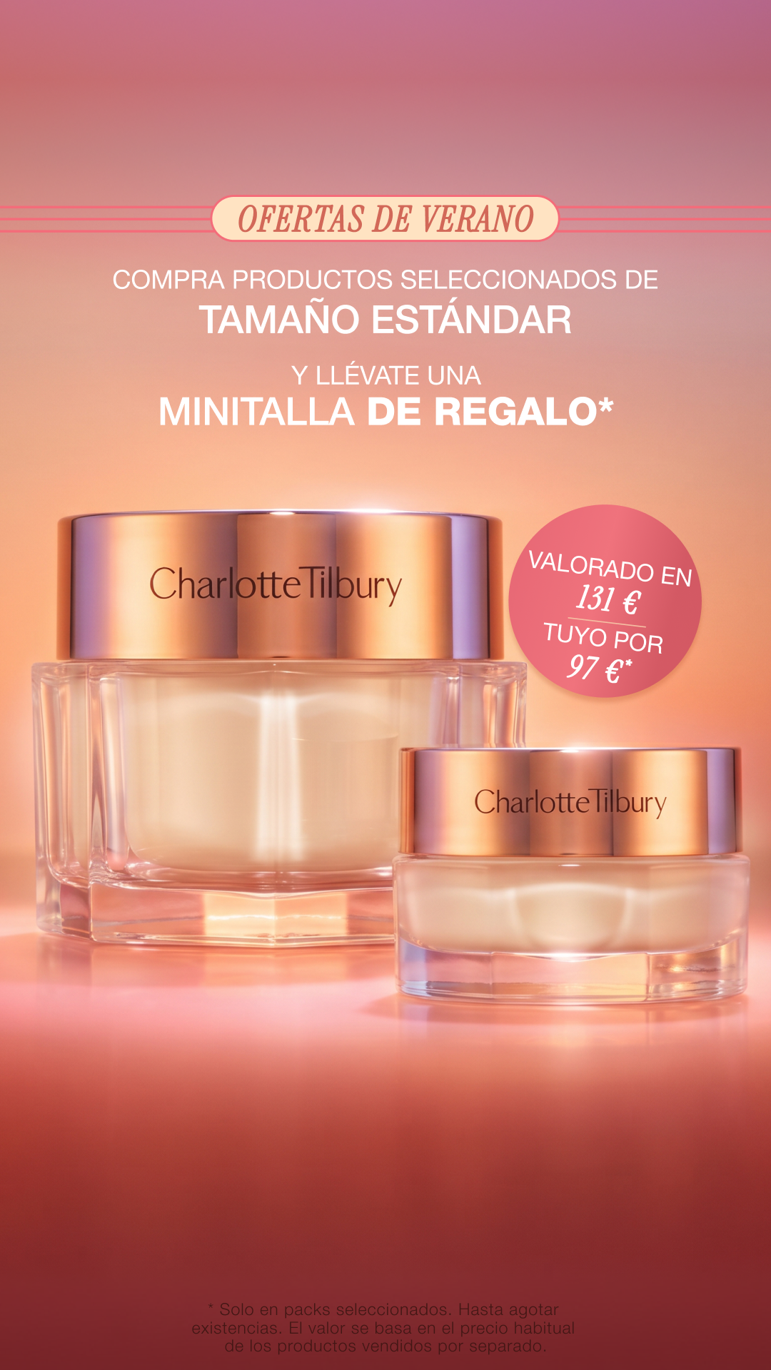 Charlotte Tilbury Skincare Facebook ad