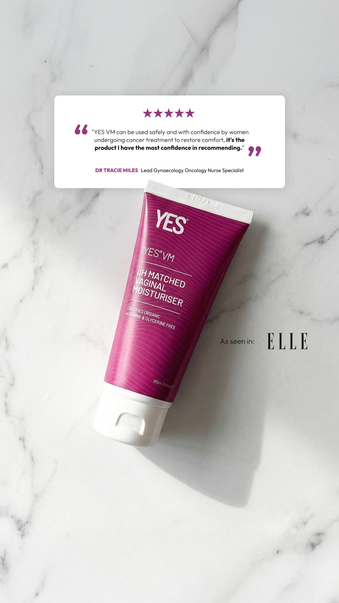 YES - The Organic Intimacy Company Facebook ad
