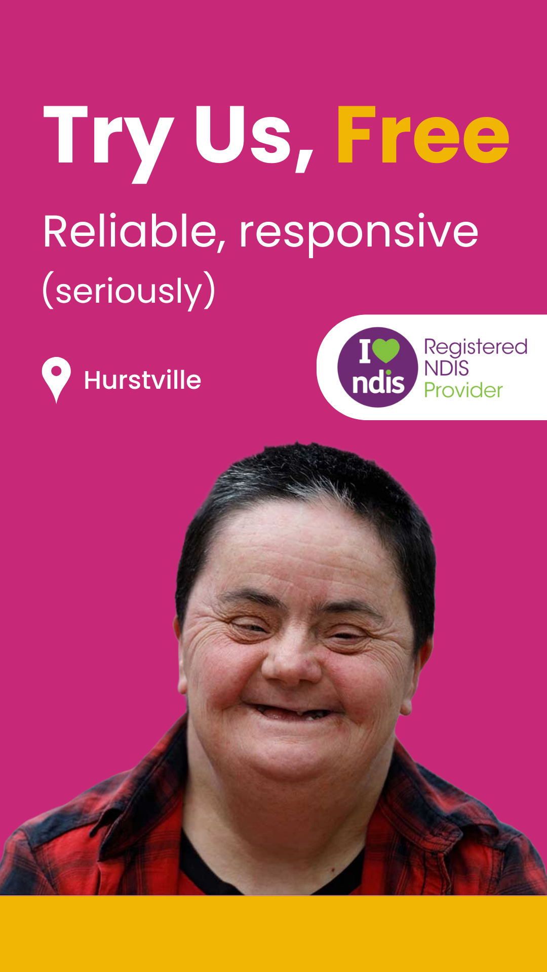 EnableU Facebook ad