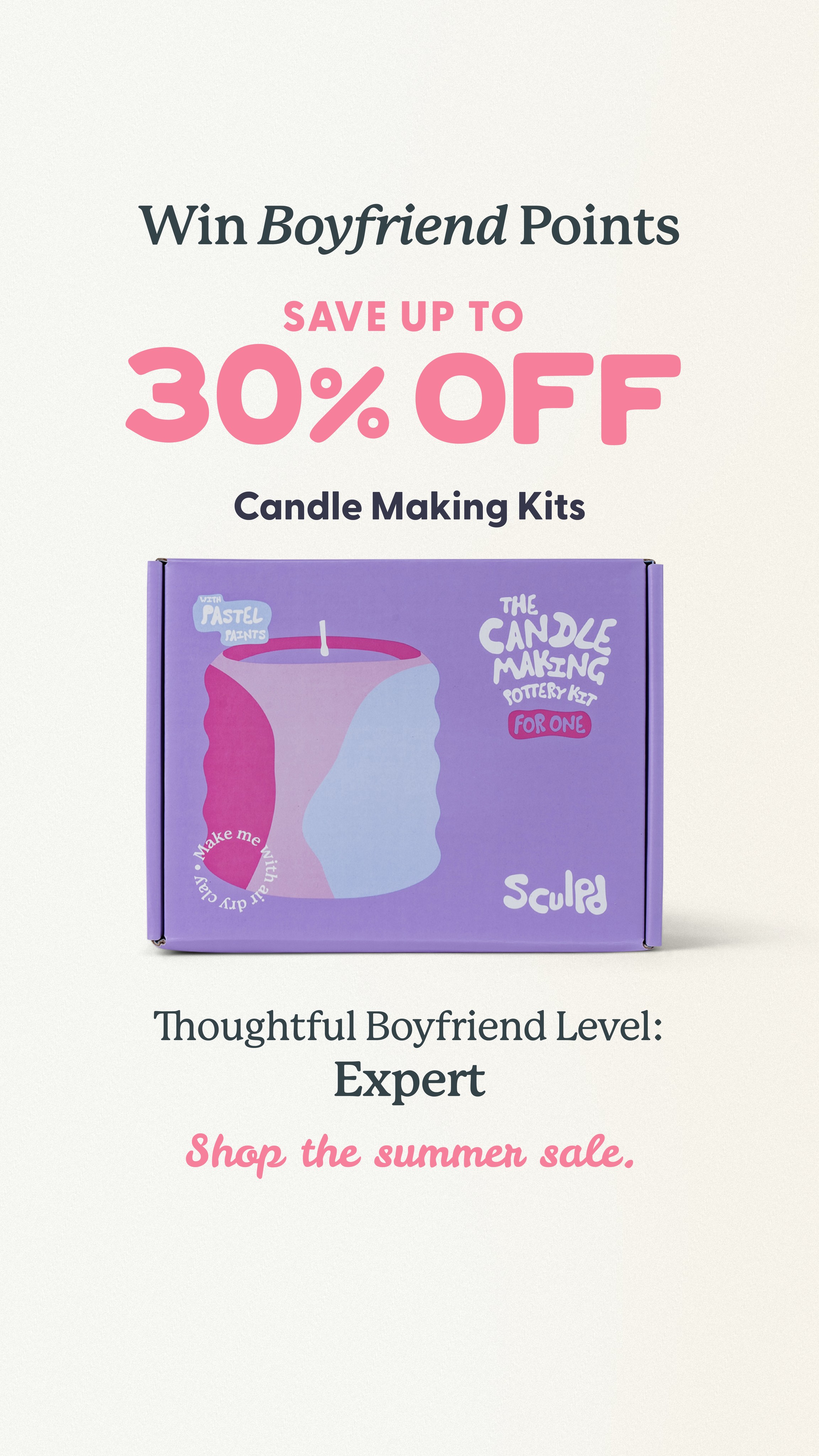Sculpd Facebook ad
