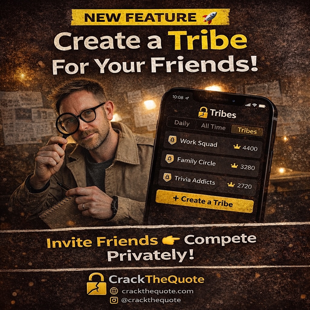 Crack The Quote Facebook ad: Home, Daily Cipher Puzzle