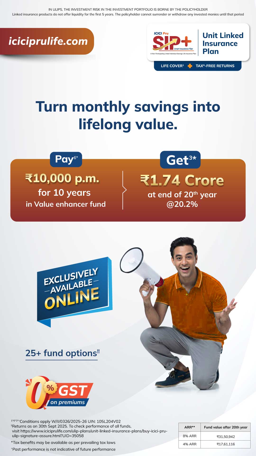 ICICI Prudential Life Insurance Facebook ad