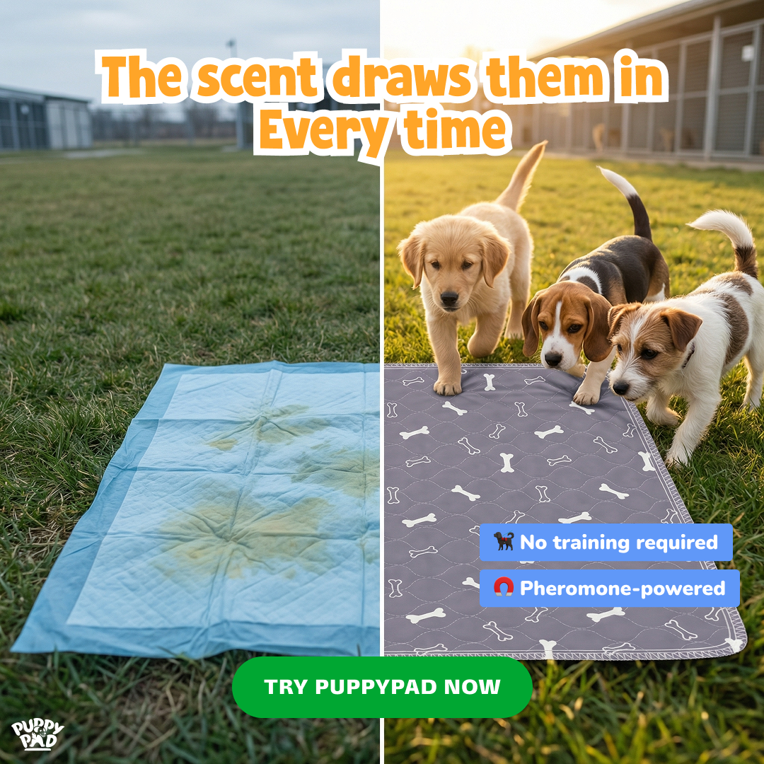 PuppyPad Facebook ad