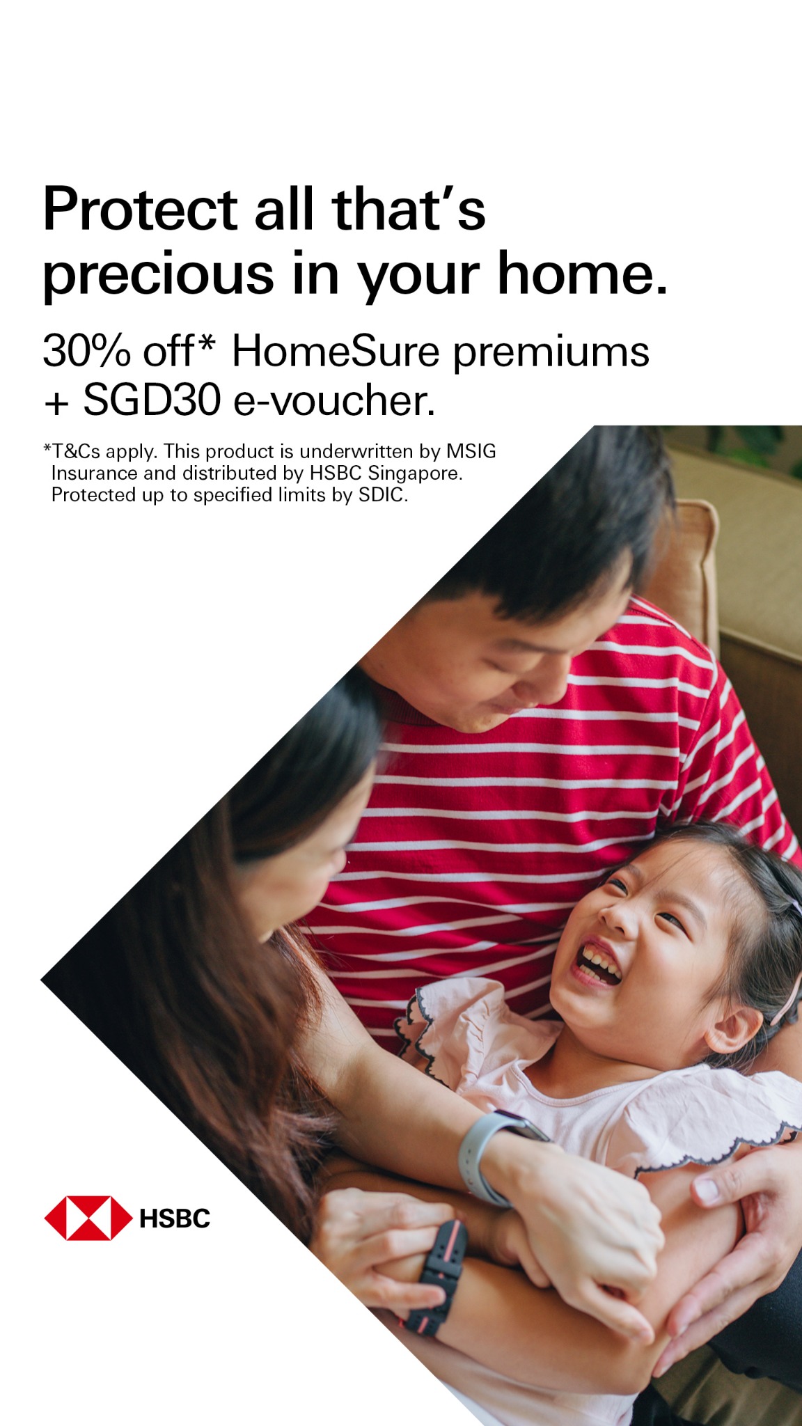 HSBC Facebook ad