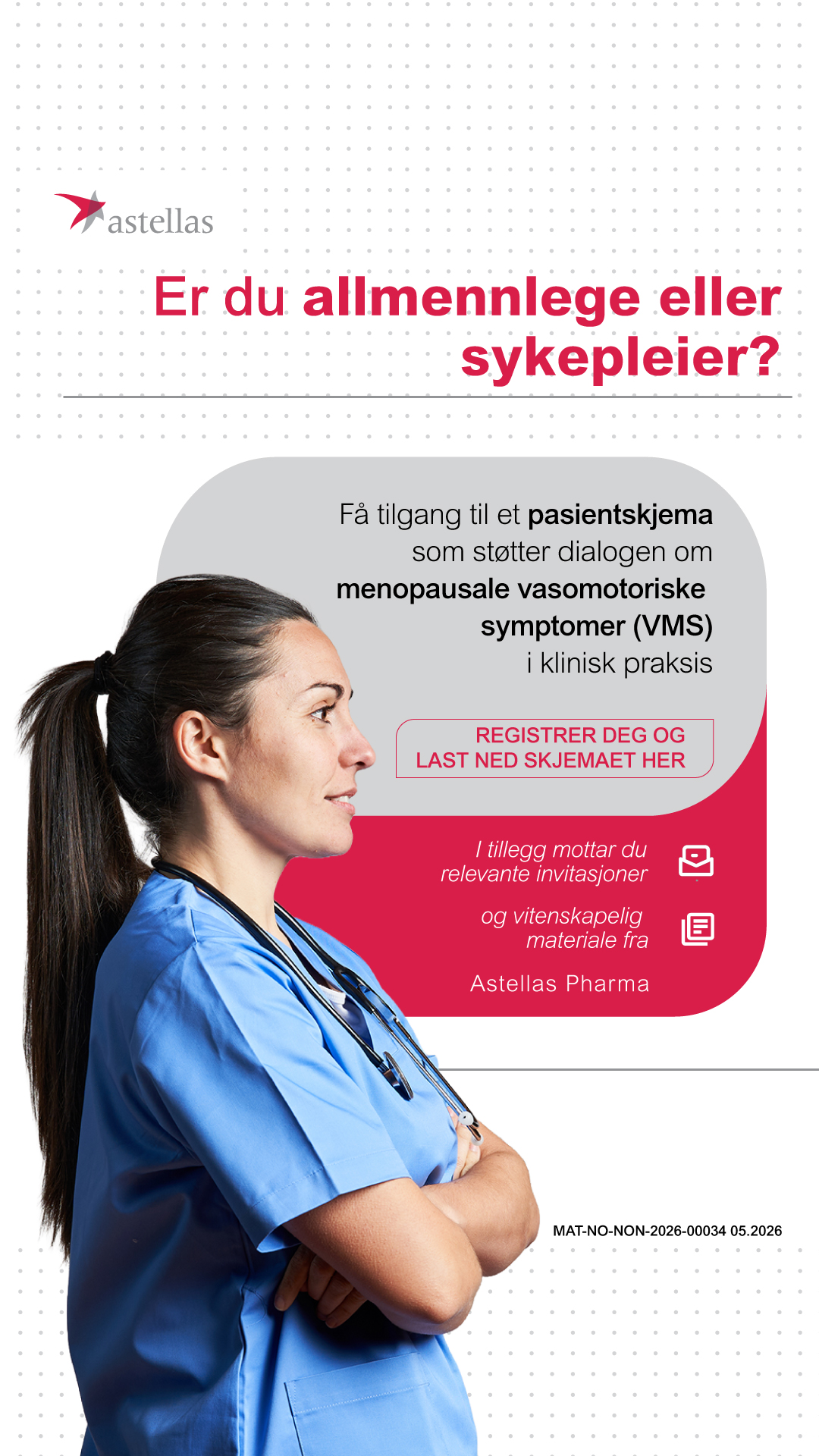 Astellas Pharma Nordic Facebook ad from Jun 24, 2026