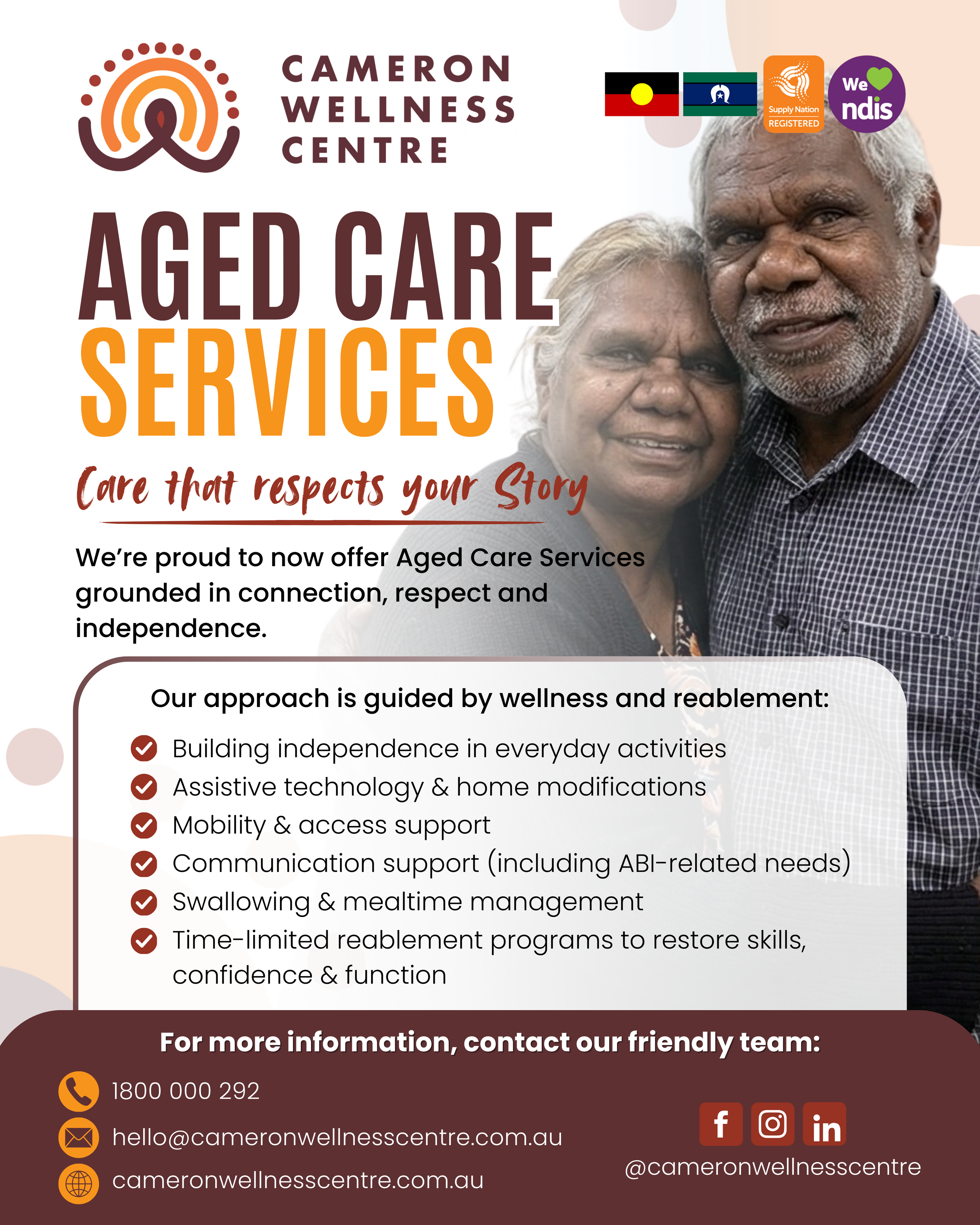 Cameron Wellness Centre Facebook ad