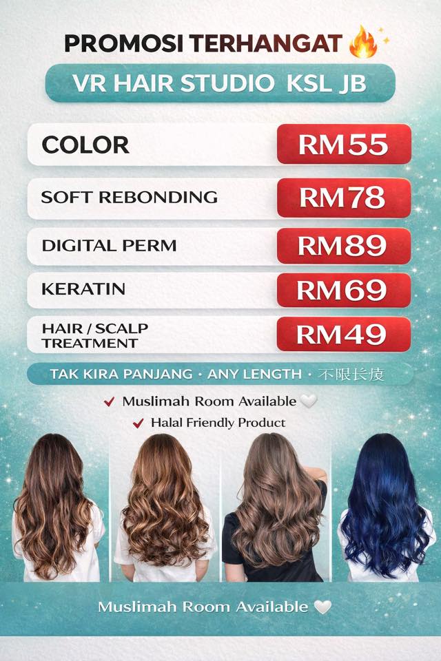 VR JB Hair Studio KSL Facebook ad