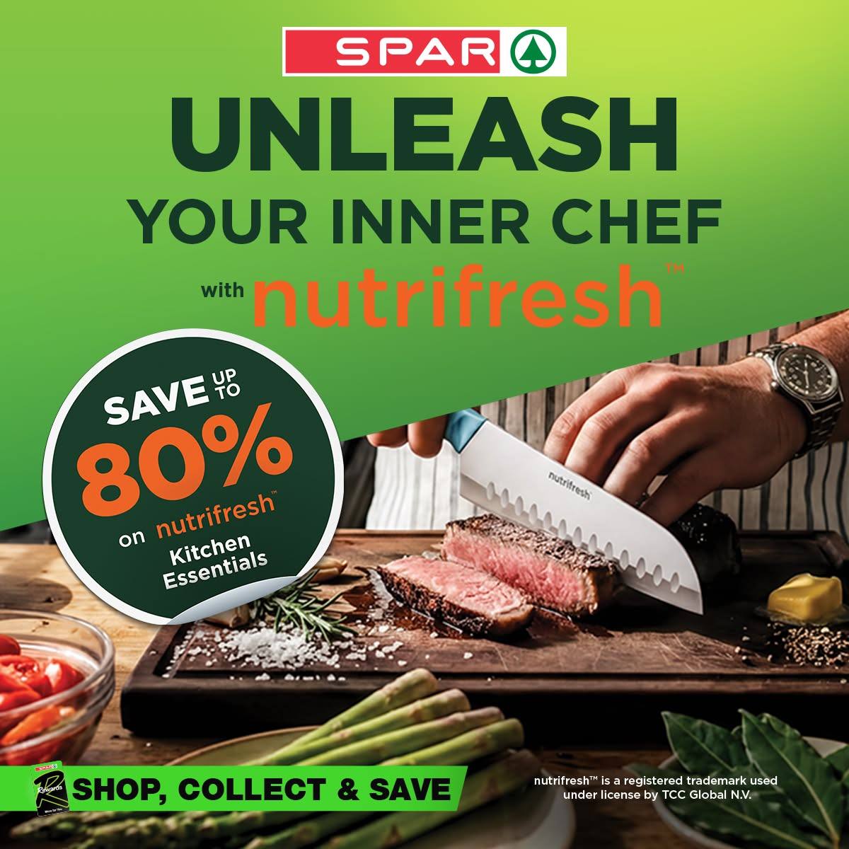 My SPAR Facebook ad: Start your nutrifresh collection today & raise the…