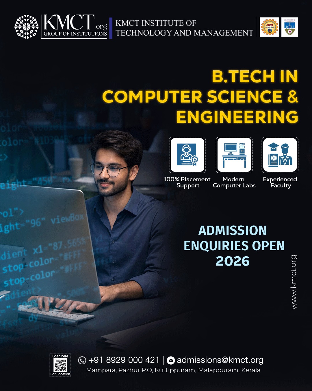 KMCT Group of Institutions Facebook ad