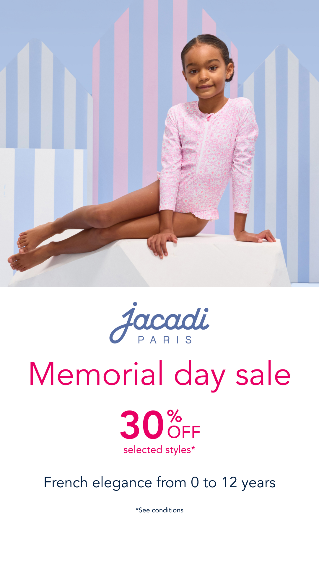 Jacadi Facebook ad