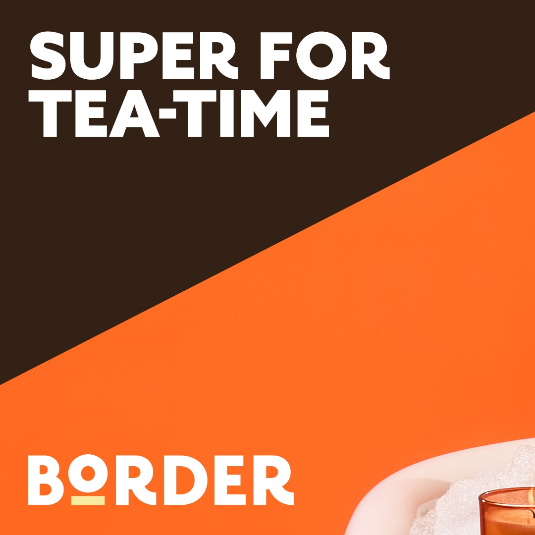 Border Biscuits Facebook ad: Famously fiery, sumptuously smooth, brilliant with a brew.
