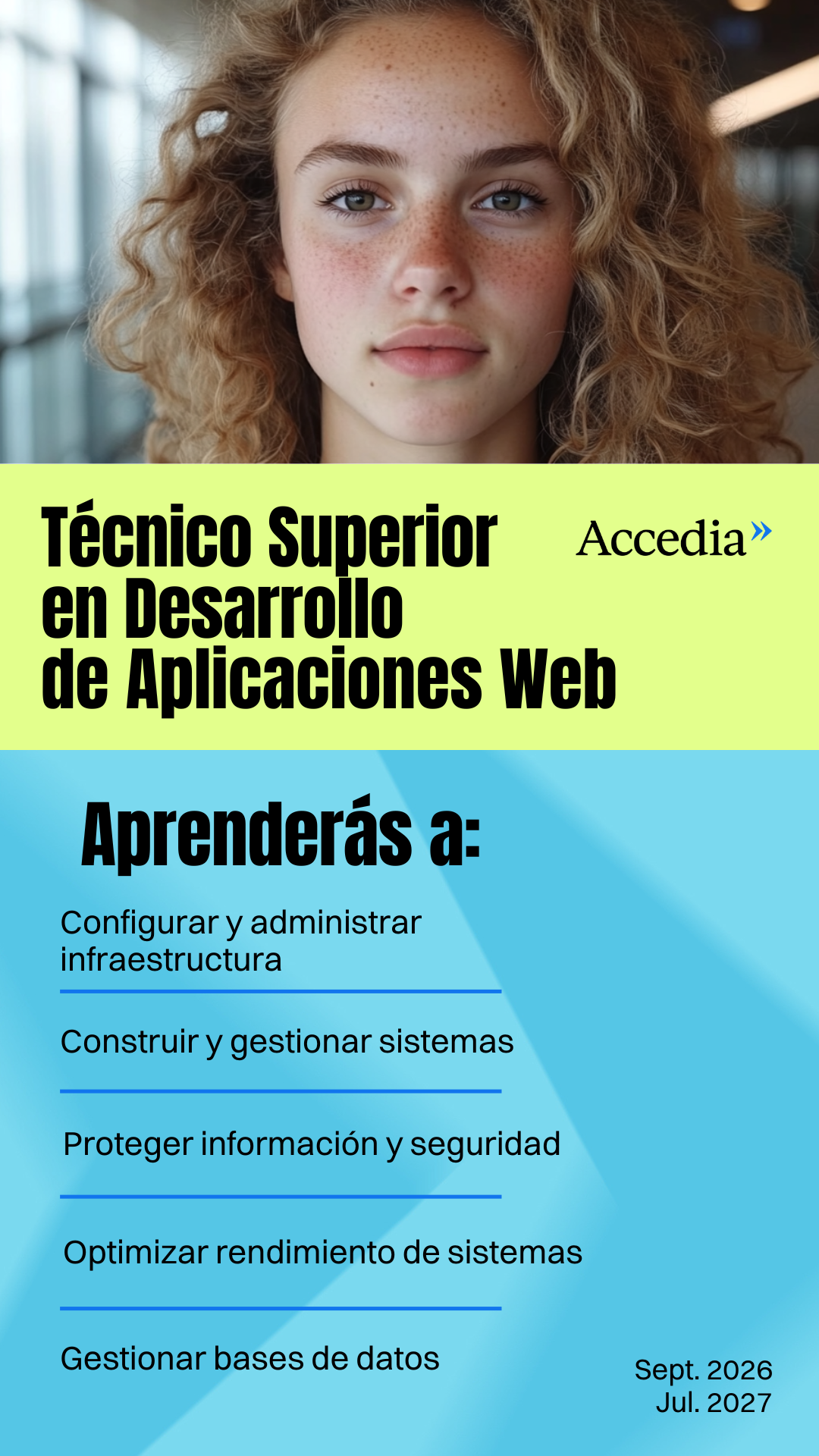 Accedia - Formación Profesional Facebook ad from Apr 28, 2026