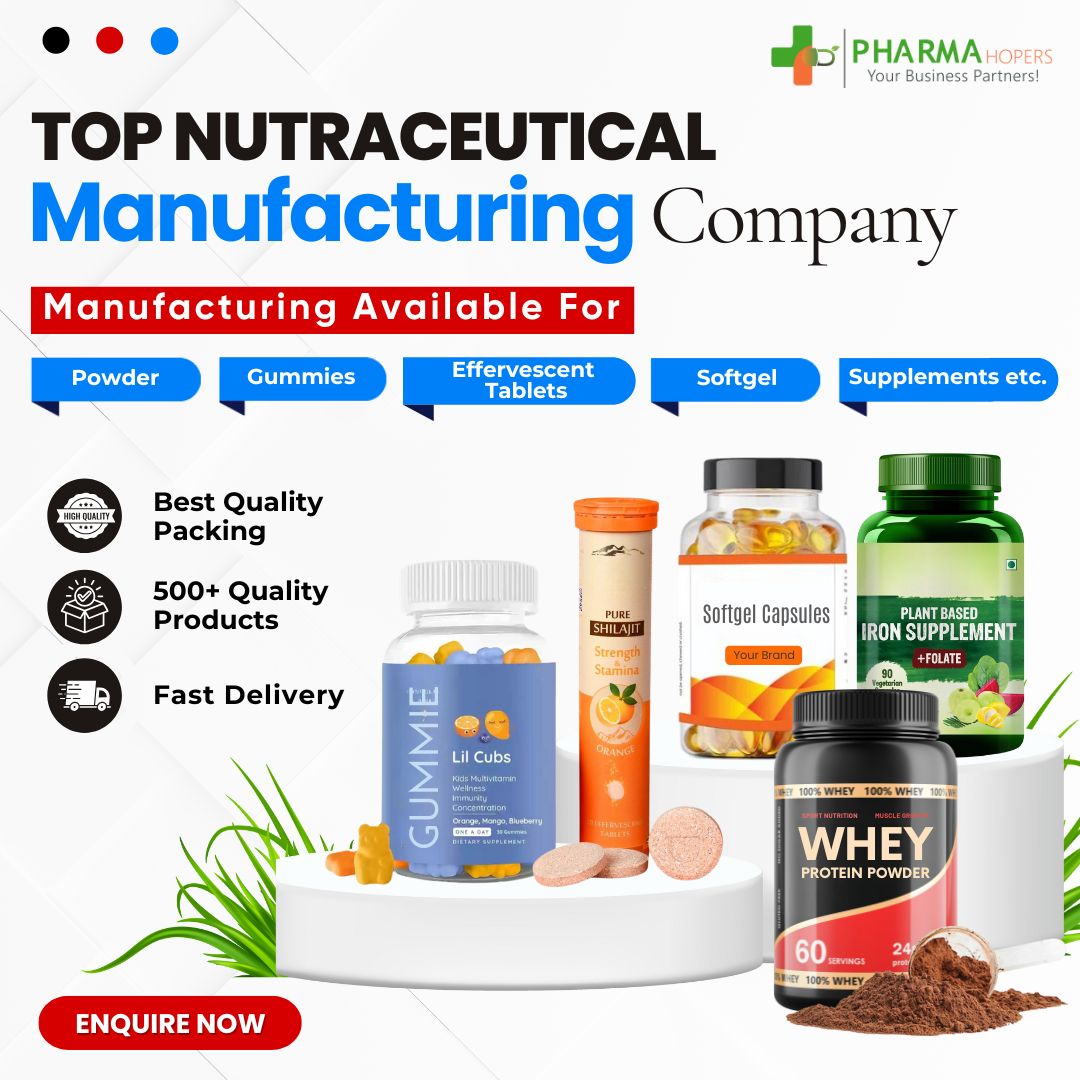 Nutraceutical Manufacturing Company Facebook ad