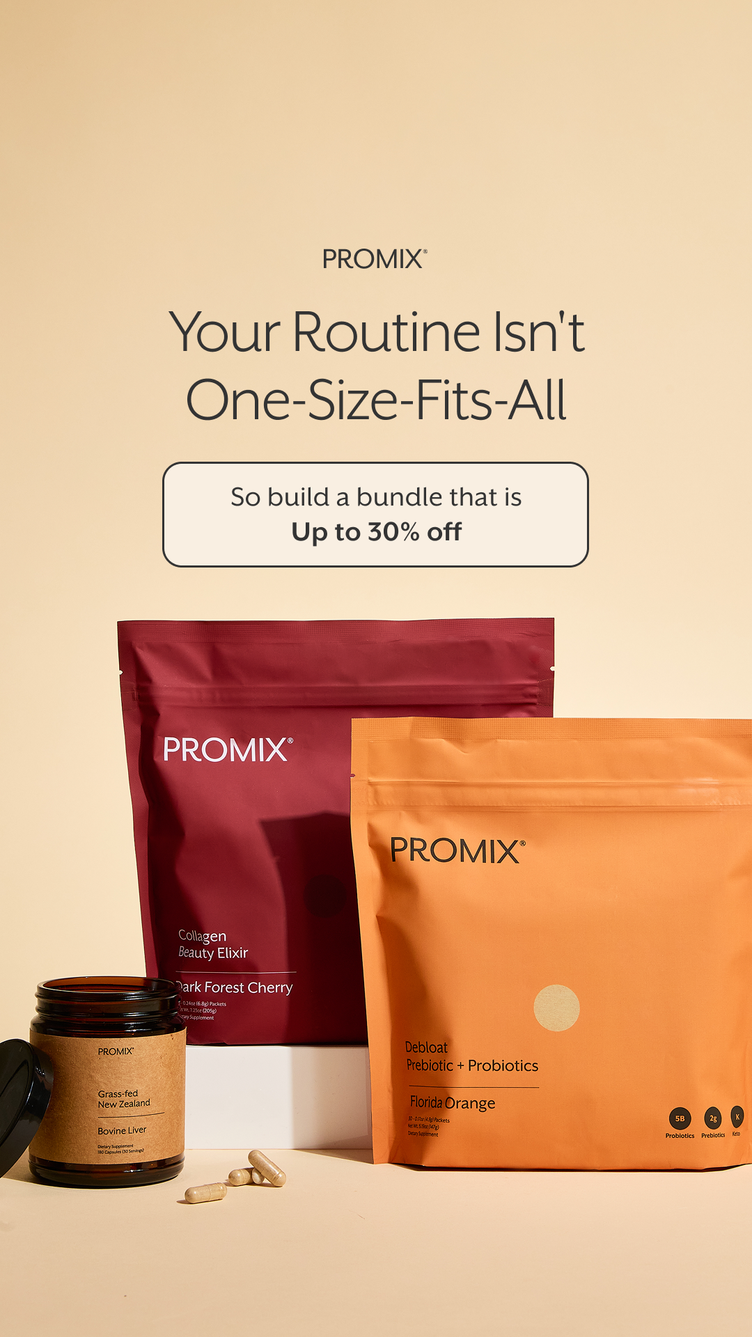 PROMIX Nutrition Facebook ad