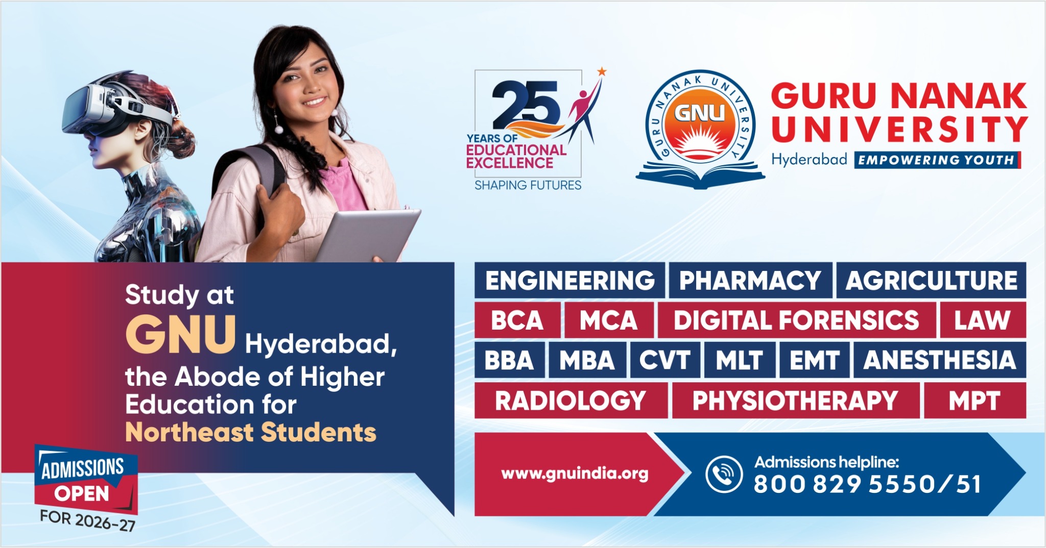 Guru Nanak University Facebook ad