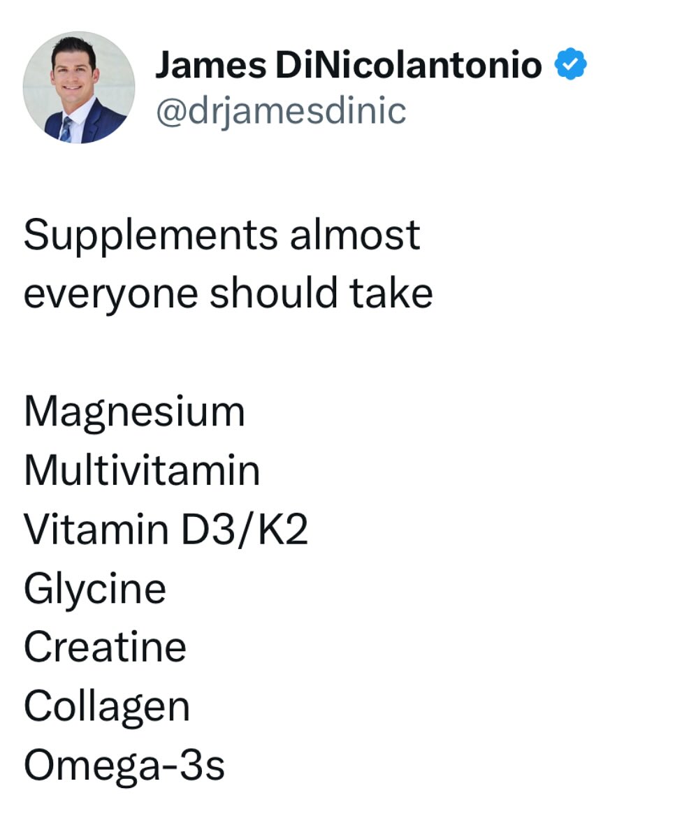 Dr. James DiNicolantonio Facebook ad