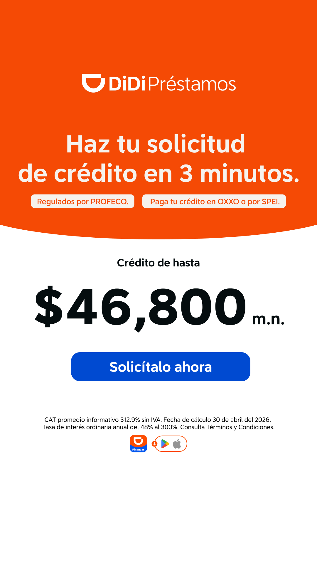 DiDi Finanzas-mexico Facebook ad