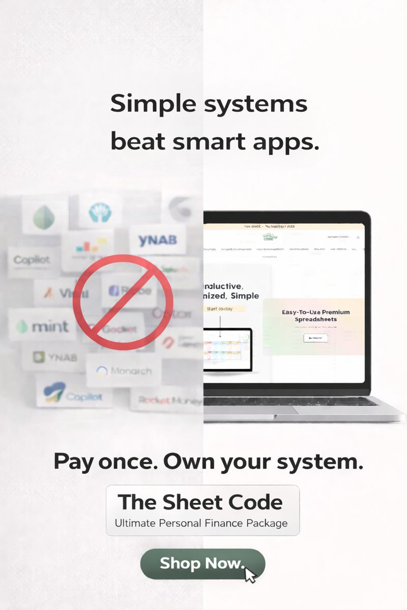 The Sheet Code Facebook ad
